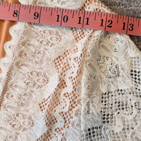 NWT Nightcap White and Nude Lace Long Sleeve Dress Size 2 - Picture 13 of 16